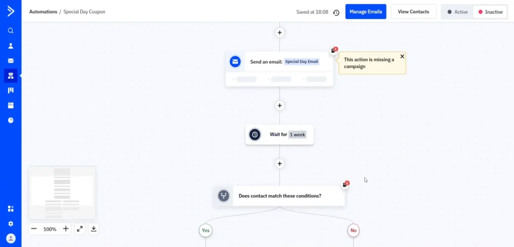 Build automated customer journeys with ActiveCampaign